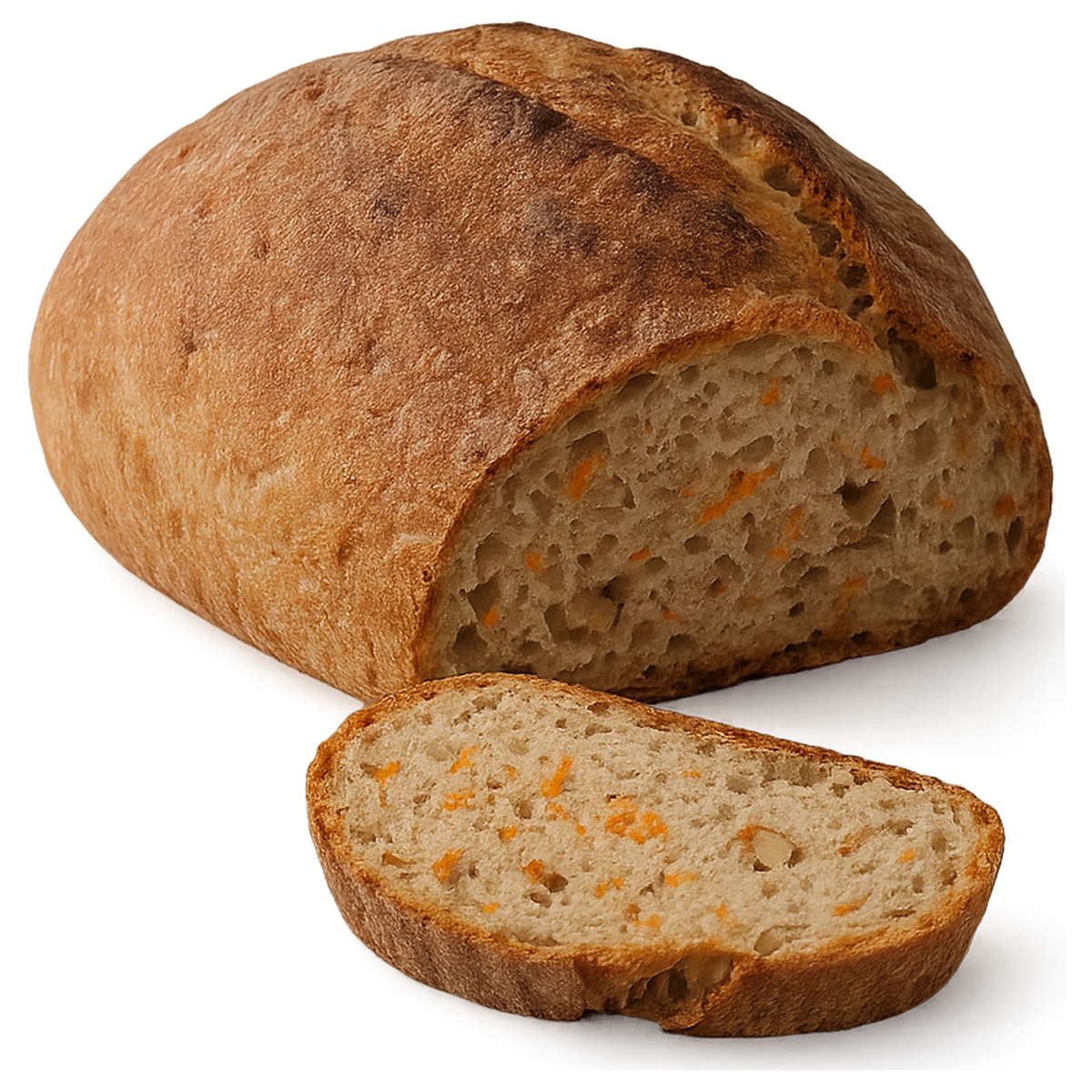 Pane alle carote e noci