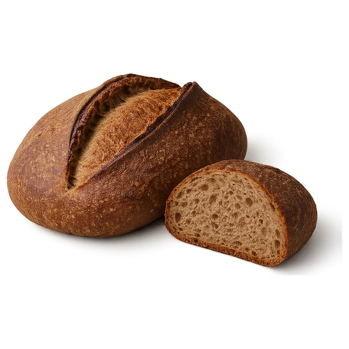 Pane integrale con lievito madre