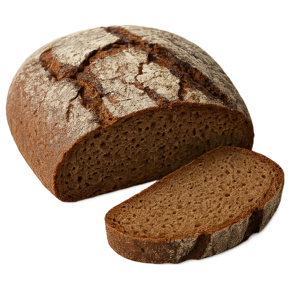 Pane di segale all'80% con ammollo